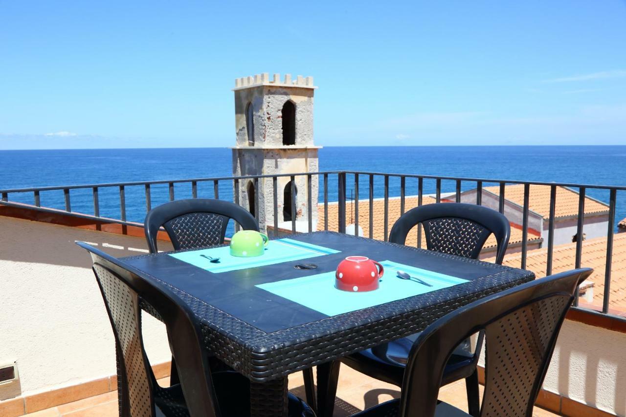 チェファル Terrazza Piazzetta Piazza Francesco Crispiヴィラ エクステリア 写真
