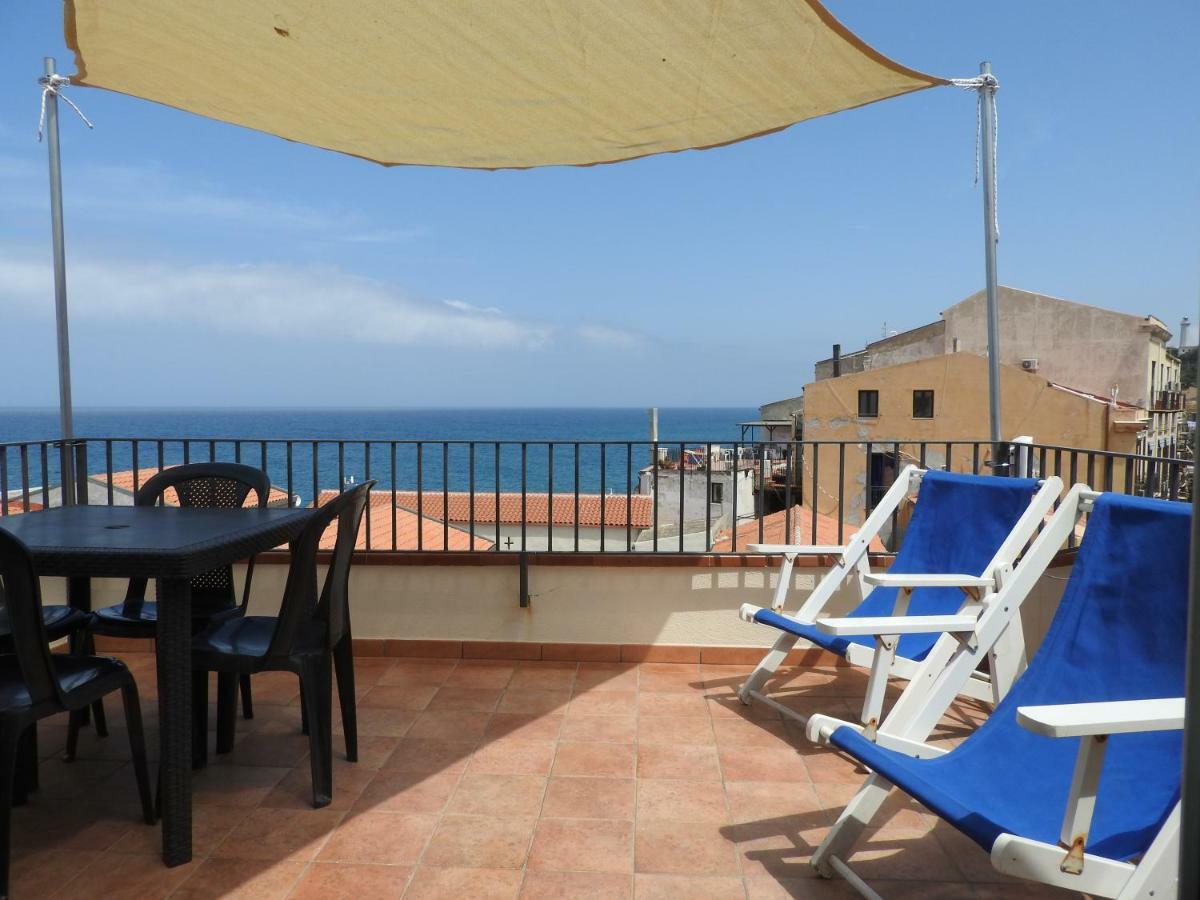 チェファル Terrazza Piazzetta Piazza Francesco Crispiヴィラ エクステリア 写真